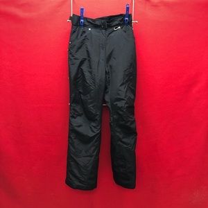 Men’s Slalom snow pants. A623. Small Black